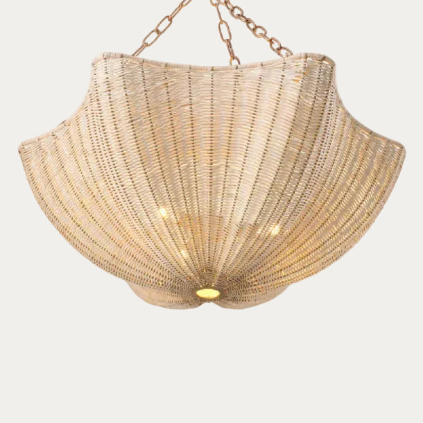 Candeeiro de Tecto em Rattan teste