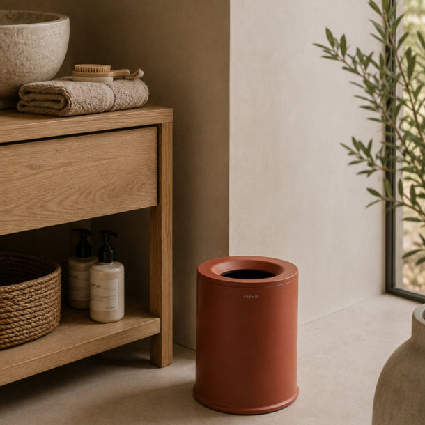 Balde Lixo Geyser Terracota 5L
